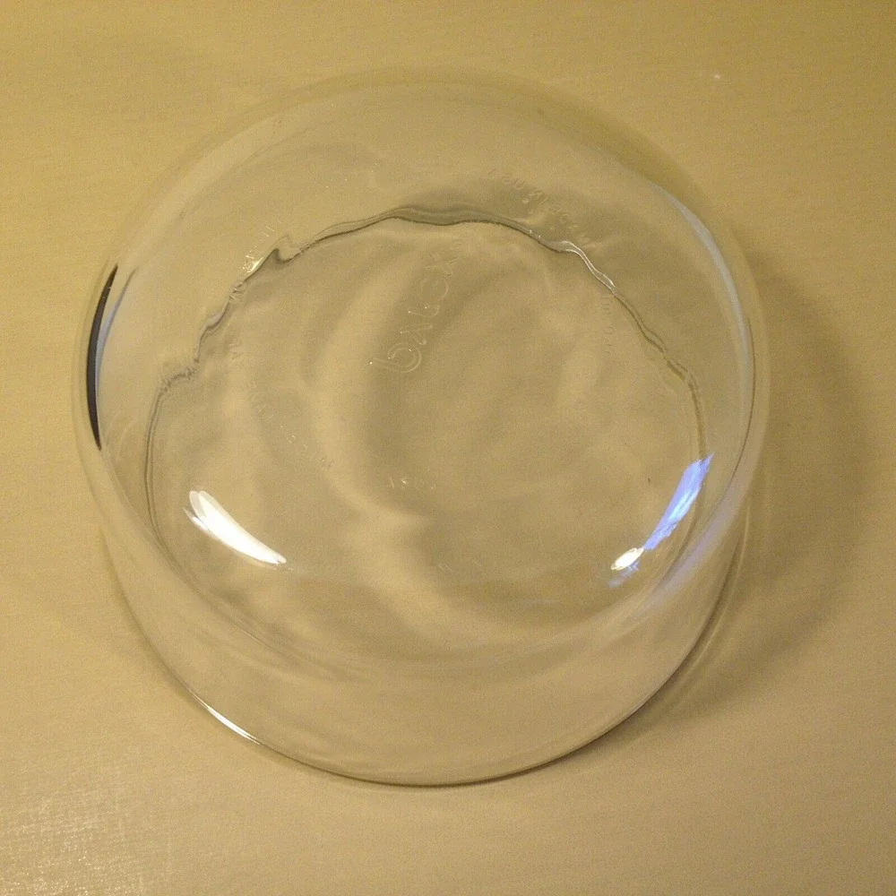 Vintage Pyrex 7201 Clear Glass 4 Cup Mixing Storage Bowl Clear 1 Quart Nice USA - Picture 8 of 11